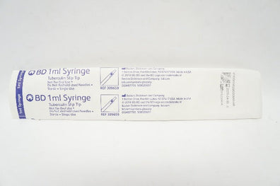 BD 309659 1ml TB Syringe Slip Tip